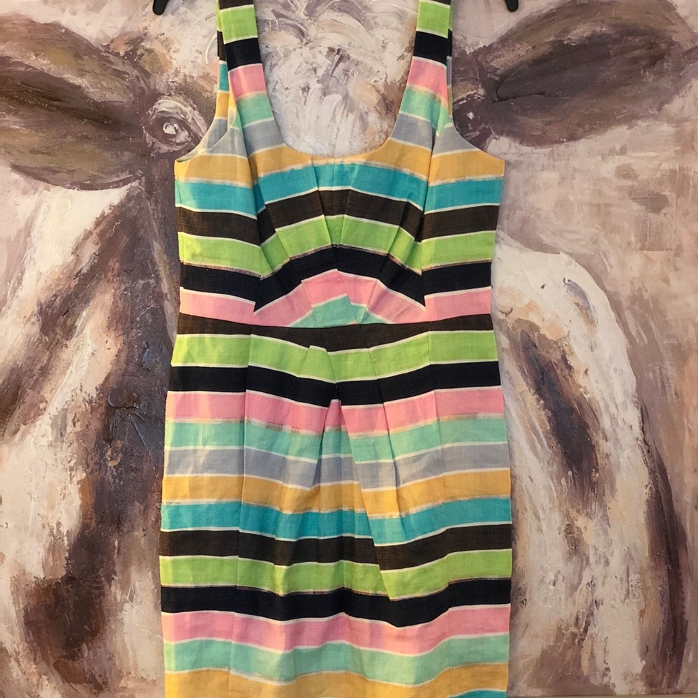 VEUC Tracy Reese Linen Dress Size 8